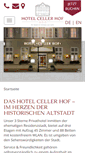 Mobile Screenshot of cellerhof.de